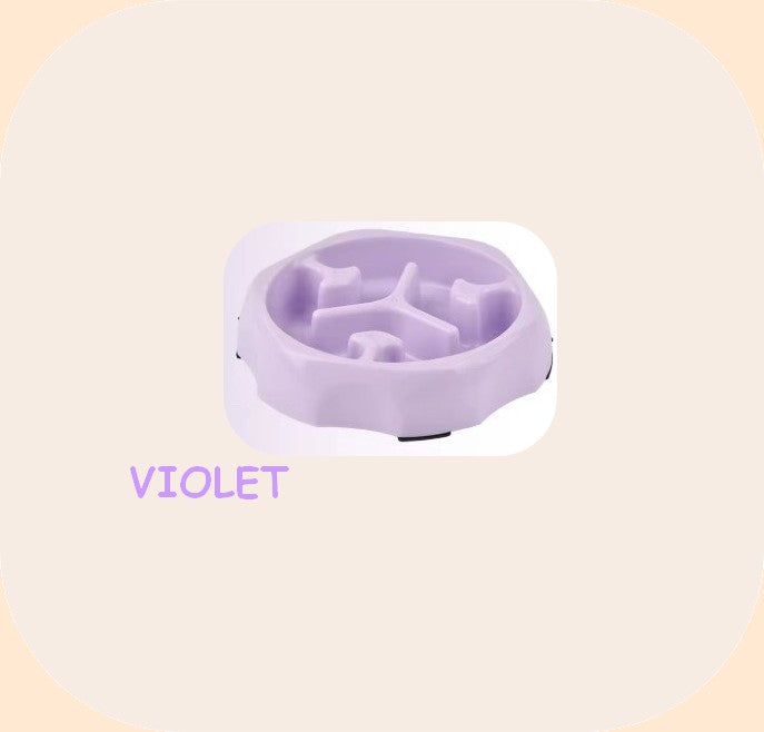 Gamelle slow feeder anti-glouton pour chat et chien