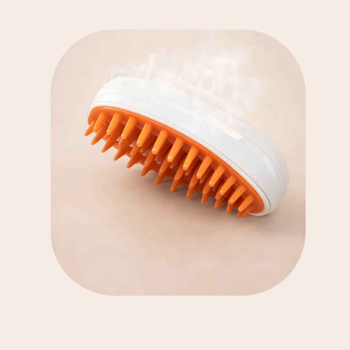 Brosse Vapeur 3-en-1 Chat & Chien : Anti-Poils et Massage